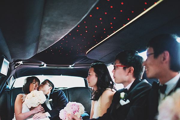 pink and white beach wedding at Montage Laguna Beach in California, photos by Erik Clausen  | via junebugweddings.com