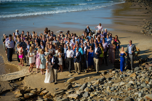 Little Cove, Noosa Australia beach wedding by 37 Frames Photography | junebugweddings.com