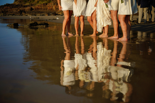 Little Cove, Noosa Australia beach wedding by 37 Frames Photography | junebugweddings.com