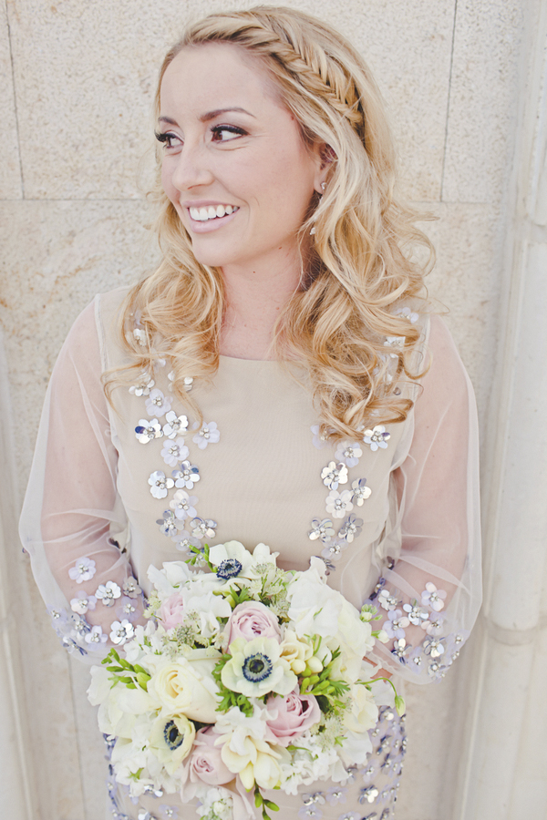 Boho glam styled shoot, photos by Lindsey Gomes Photography | via junebugweddings.com