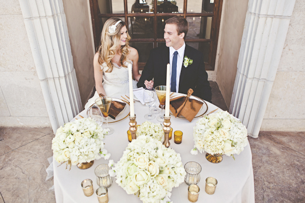 Boho glam styled shoot, photos by Lindsey Gomes Photography | via junebugweddings.com