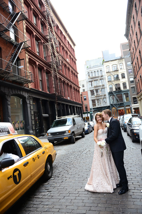 Chic wedding at the Mondrian Soho in NYC Photos by Andrea and Marcus Photography | junebugweddings.com