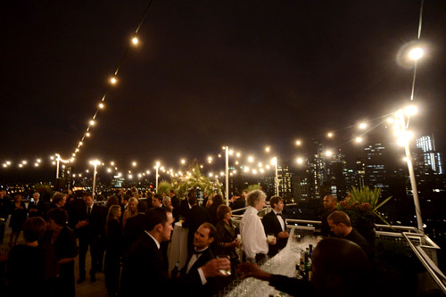 Chic wedding at the Mondrian Soho in NYC Photos by Andrea and Marcus Photography | junebugweddings.com