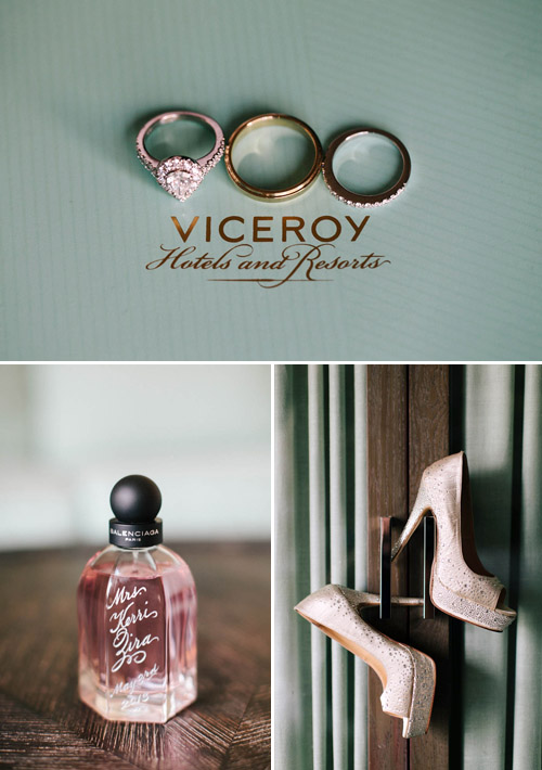 Modern chic wedding at the Viceroy Miami, photo by Becca Borge Photography | junebugweddings.com