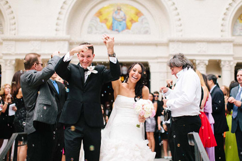 Modern chic wedding at the Viceroy Miami, photo by Becca Borge Photography | junebugweddings.com