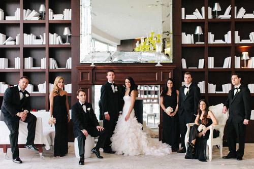 Modern chic wedding at the Viceroy Miami, photo by Becca Borge Photography | junebugweddings.com