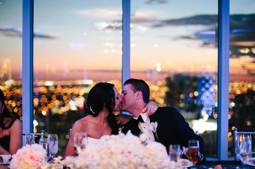 Modern chic wedding at the Viceroy Miami, photo by Becca Borge Photography | junebugweddings.com