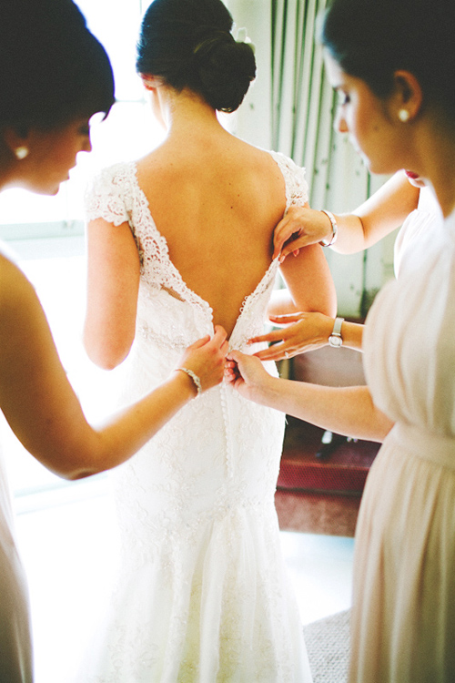 Classic and elegant ivory, blush and gold wedding in Miami, FL - photo by Tina Bass Photography | junebugweddings.com