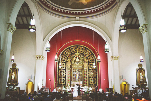 Classic and elegant ivory, blush and gold wedding in Miami, FL - photo by Tina Bass Photography | junebugweddings.com