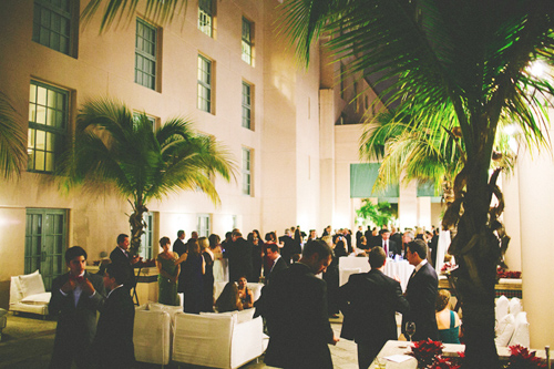 Classic and elegant ivory, blush and gold wedding in Miami, FL - photo by Tina Bass Photography | junebugweddings.com