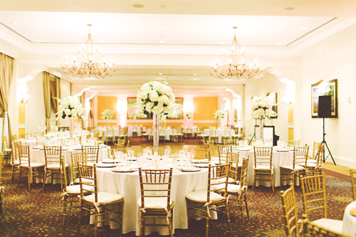 Classic and elegant ivory, blush and gold wedding in Miami, FL - photo by Tina Bass Photography | junebugweddings.com