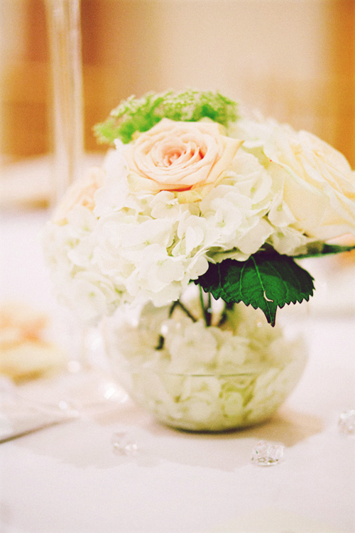 Classic and elegant ivory, blush and gold wedding in Miami, FL - photo by Tina Bass Photography | junebugweddings.com