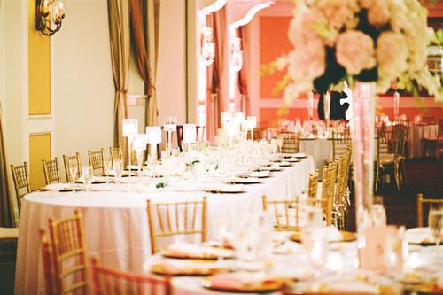 Classic and elegant ivory, blush and gold wedding in Miami, FL - photo by Tina Bass Photography | junebugweddings.com