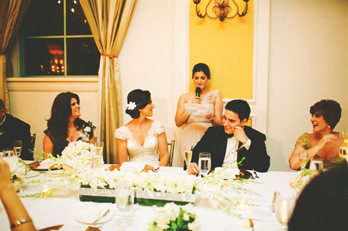 Classic and elegant ivory, blush and gold wedding in Miami, FL - photo by Tina Bass Photography | junebugweddings.com