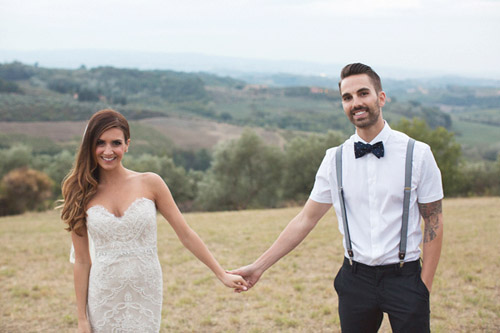 destination wedding in Tuscany, Italy - photo by Whitewall Photography | junebugweddings.com