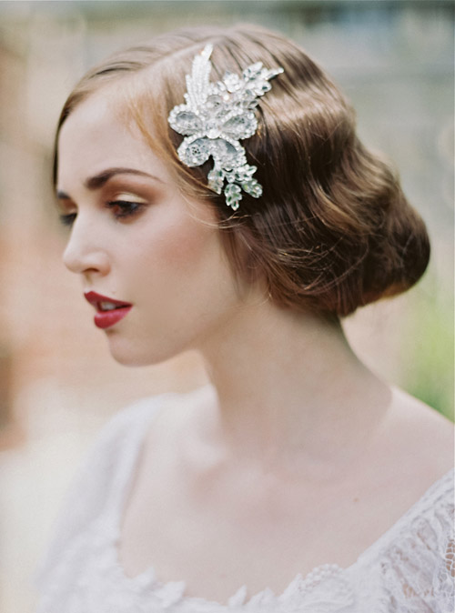 1920s wedding 2025 hair pieces