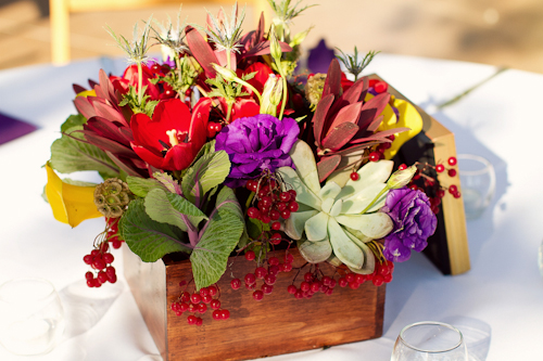 Bright wedding at The Gage Hotel in Marathon, Texas - photos by Spink Studio | junebugweddings.com