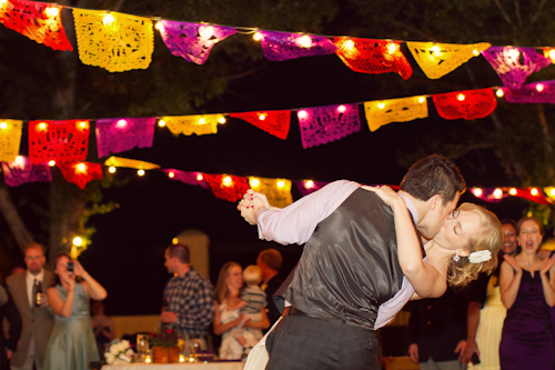 Bright wedding at The Gage Hotel in Marathon, Texas - photos by Spink Studio | junebugweddings.com