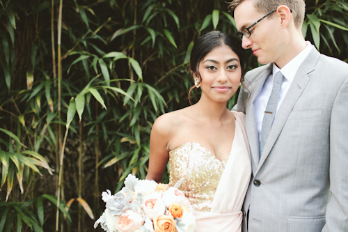 gold, vintage inspired wedding at OZ Nashville with photos by Ulmer Studios | junebugweddings.com