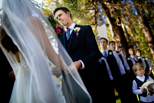 Lake Tahoe, Nevada modern wedding, photo by Mauricio Arias of Chrisman Studios | junebugweddings.com