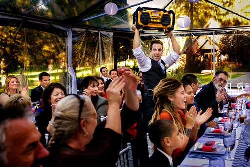 Lake Tahoe, Nevada modern wedding, photo by Mauricio Arias of Chrisman Studios | junebugweddings.com