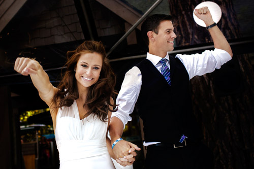 Lake Tahoe, Nevada modern wedding, photo by Mauricio Arias of Chrisman Studios | junebugweddings.com