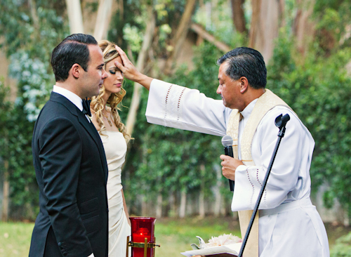 whimsical garden wedding in Malibu, California at Calamigos Ranch, with photos by Joy Marie Studios | junebugweddings.com