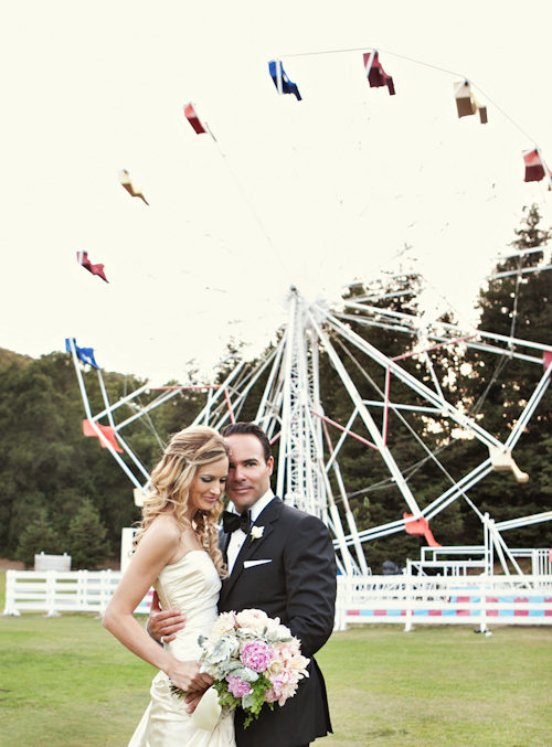 whimsical garden wedding in Malibu, California at Calamigos Ranch, with photos by Joy Marie Studios | junebugweddings.com