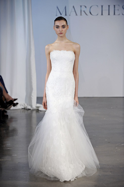 Wedding Dresses by Marchesa Spring 2014 Collection | Junebug Weddings
