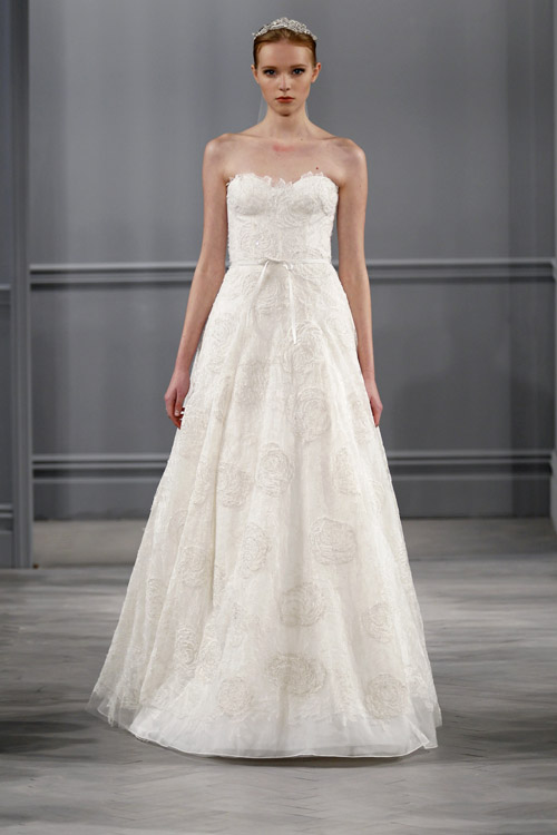 Monique lhuillier spring discount 2014 bridal collection