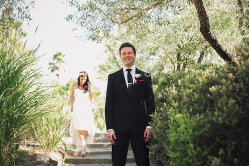 Elegant, rustic wedding at Auberge du Soleil, Napa. Floral design by Nancy Liu Chin, photos by Michele Waite | junebugweddings.com