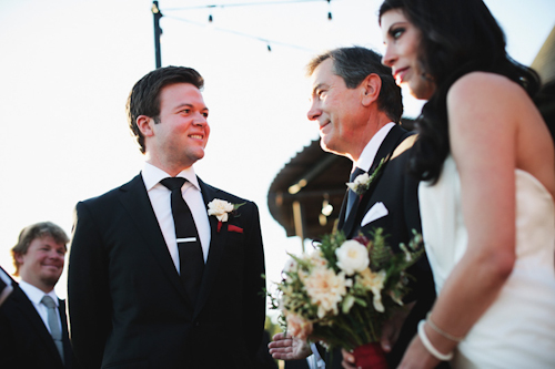 Elegant, rustic wedding at Auberge du Soleil, Napa. Floral design by Nancy Liu Chin, photos by Michele Waite | junebugweddings.com