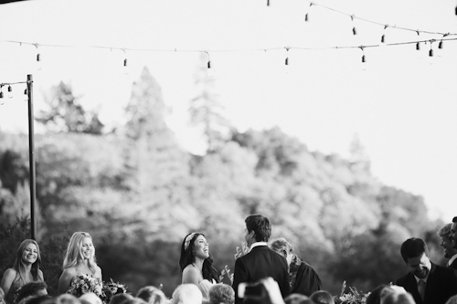 Elegant, rustic wedding at Auberge du Soleil, Napa. Floral design by Nancy Liu Chin, photos by Michele Waite | junebugweddings.com