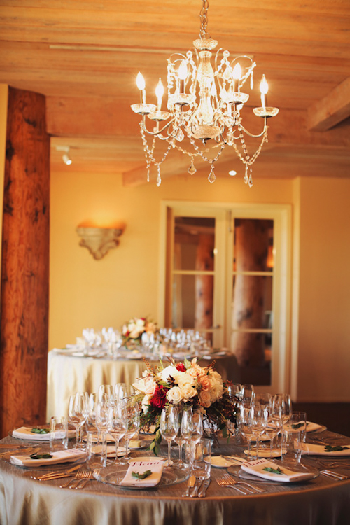 Elegant, rustic wedding at Auberge du Soleil, Napa. Floral design by Nancy Liu Chin, photos by Michele Waite | junebugweddings.com