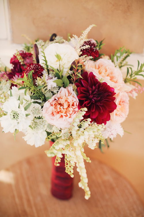 Elegant, rustic wedding at Auberge du Soleil, Napa. Floral design by Nancy Liu Chin, photos by Michele Waite | junebugweddings.com