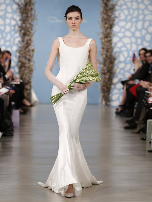 Wedding Dresses by Oscar de la Renta Spring 2014 Junebug Weddings