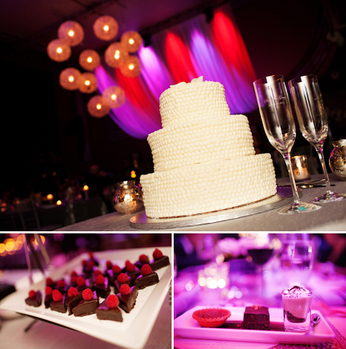 peach, pink and coral wedding at The Carlu in Toronto, Ontario, Canada with photos by Jenna & Tristan | via junebugweddings.com