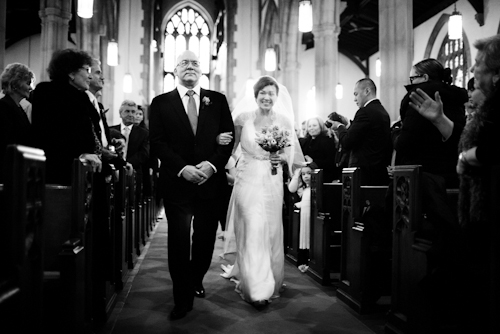 peach, pink and coral wedding at The Carlu in Toronto, Ontario, Canada with photos by Jenna & Tristan | via junebugweddings.com