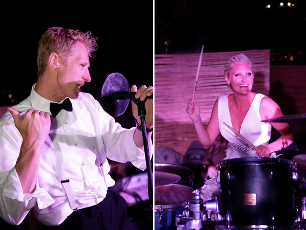 gold and white wedding and rehearsal dinner at Capella Pedregal Resort in Cabo San Lucas, photos by Chris Plus Lynn | via junebugweddings.com