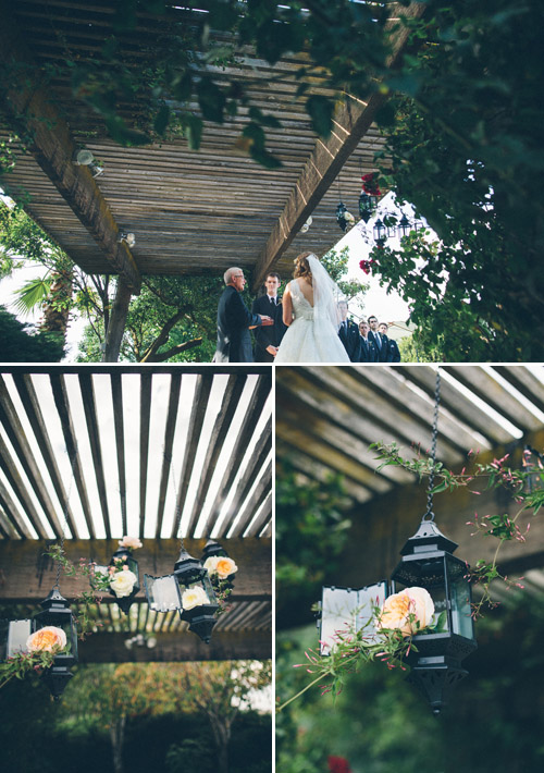 rustic cream and burlap California ranch wedding - photo by Kate Miller Photography | via junebugweddings.com