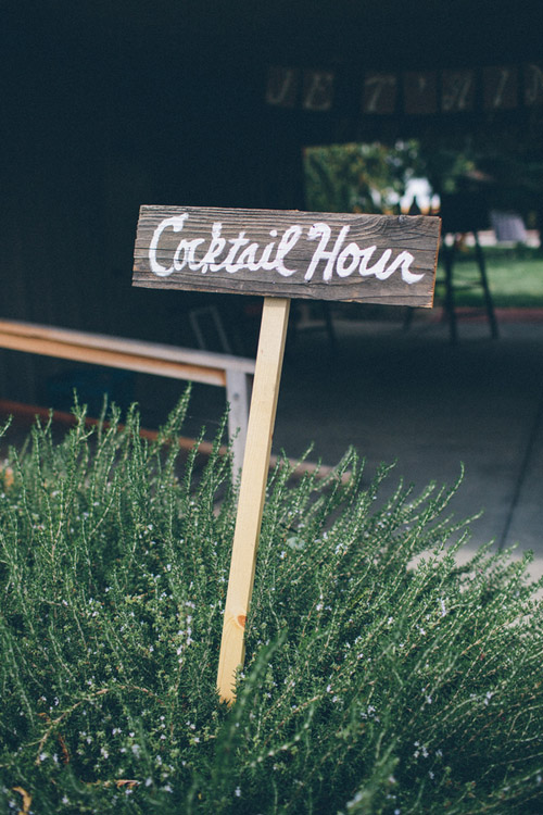 rustic cream and burlap California ranch wedding - photo by Kate Miller Photography | via junebugweddings.com