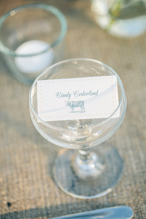 rustic cream and burlap California ranch wedding - photo by Kate Miller Photography | via junebugweddings.com