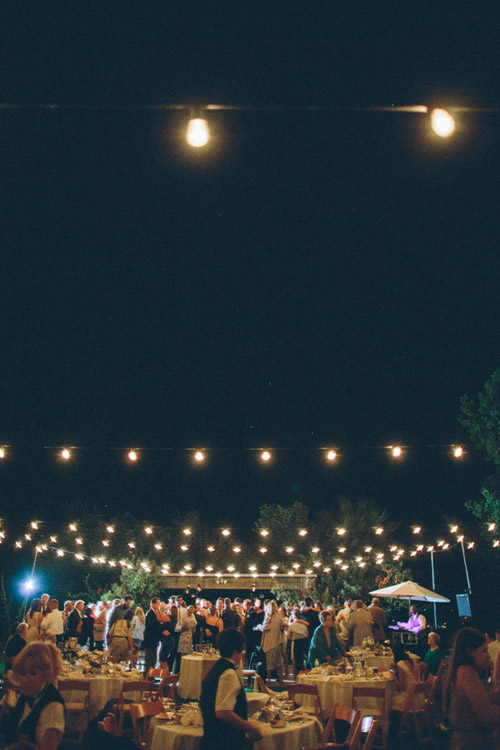 rustic cream and burlap California ranch wedding - photo by Kate Miller Photography | via junebugweddings.com