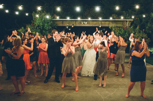 rustic cream and burlap California ranch wedding - photo by Kate Miller Photography | via junebugweddings.com