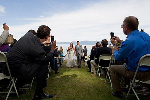 rustic, relaxed Lake Tahoe wedding from Felicia Events and Theilen Photography | via junebugweddings.com