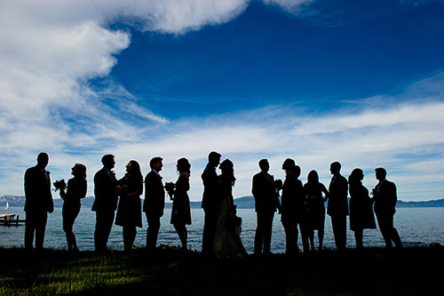 rustic, relaxed Lake Tahoe wedding from Felicia Events and Theilen Photography | via junebugweddings.com