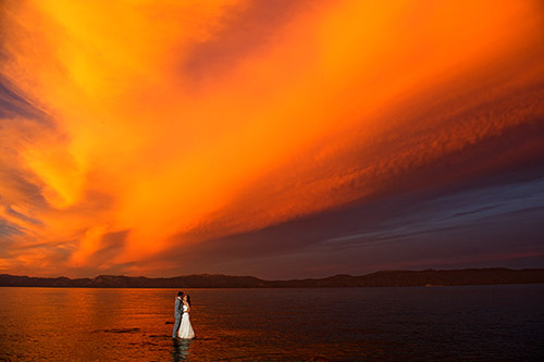 rustic, relaxed Lake Tahoe wedding from Felicia Events and Theilen Photography | via junebugweddings.com