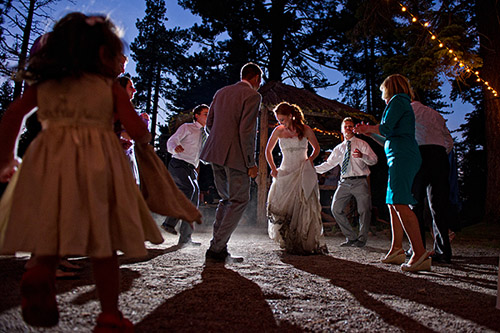 rustic, relaxed Lake Tahoe wedding from Felicia Events and Theilen Photography | via junebugweddings.com