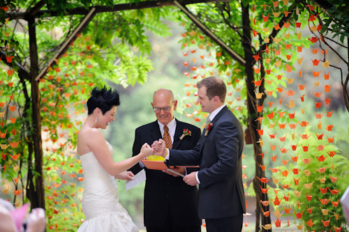 Schoolhouse themed wedding from Bellalu Photography | junebugweddings.com