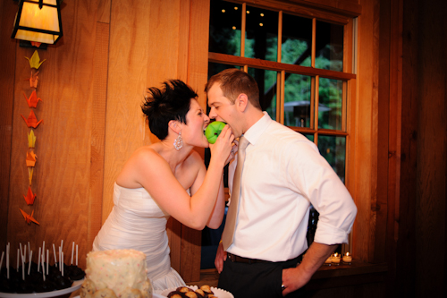 Schoolhouse themed wedding from Bellalu Photography | junebugweddings.com